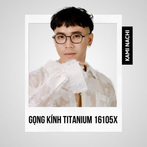 Gọng kính The Angel - Rafa chất liệu Titanium mạ I-on mã 16105X
