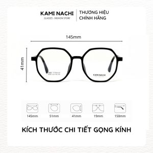 Gọng kính The Angel - Cama chất liệu Titanium mạ I-on mã 6030