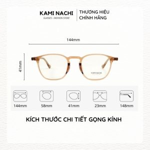Gọng kính 7 Personal - CF chất liệu nhựa Acetate dáng vuông