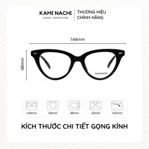 Gọng kính Y2K - Dash chất liệu Acetate mã 72366