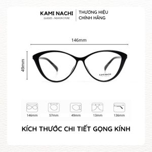 Gọng kính Y2K - Nova chất liệu Acetate mã T7212