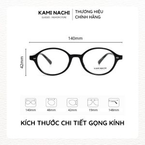 Gọng kính Y2K - Zoom chất liệu Acetate mã 72351