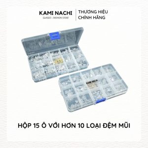 Hộp đệm ve mũi chống trượt chuyên dụng nhiều kích cỡ cho mắt kính