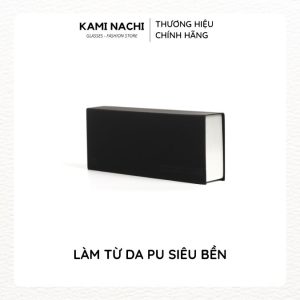 Hộp đựng kính da xịn dáng vuông, thanh lịch, sang trọng chất liệu da PU cao cấp