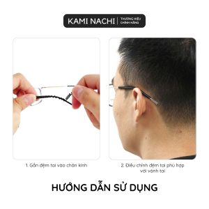 Miếng đệm resin làm êm tai, chống trượt, đàn hồi cao dành cho kính kim loại nhỏ hình xoắn ốc