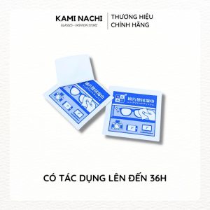 Hộp 100 miếng khăn lau nano dúng 1 lần chống bám hơi nước, chống mờ sương hàng loại 1