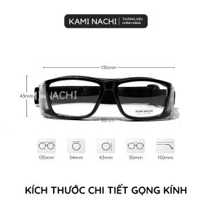 Gọng kính thể thao Signature KAMI NACHI chuyên dụng cho người chơi thể thao, đá banh, bóng rổ
